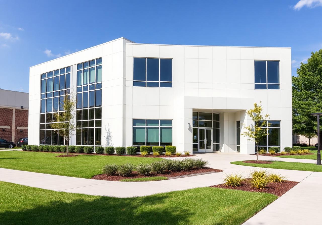 Modern commercial property